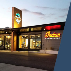 Indian Motorcycle shop